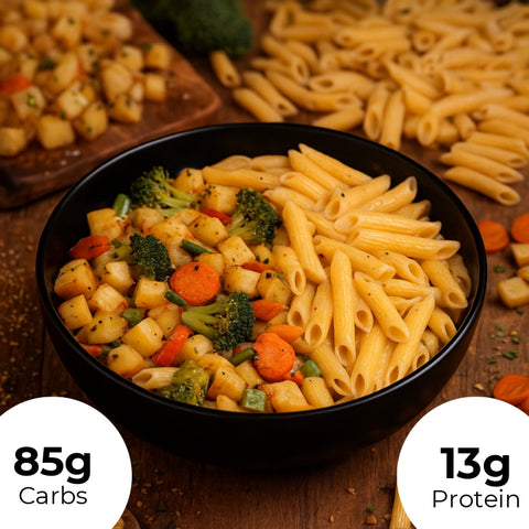 7. Nudeln mit gebratenem Gemüse