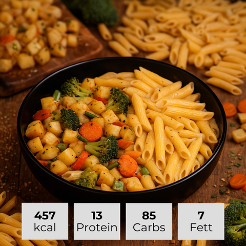 7. Nudeln mit gebratenem Gemüse