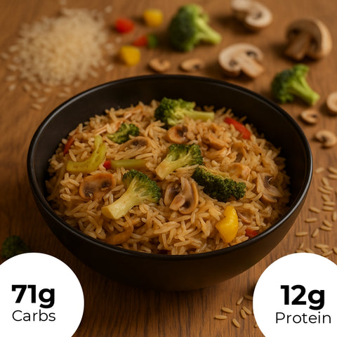 2. Gemüsepfanne Vegetarisch mit Reis