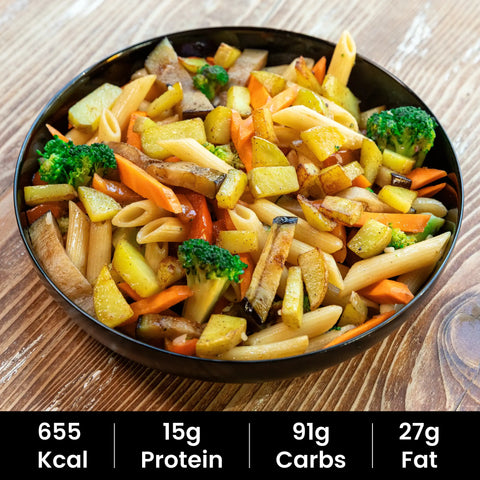 7. Nudeln mit gebratenem Gemüse